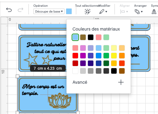 Fabrique ton propre jeu de cartes d’affirmations avec la Cricut Joy